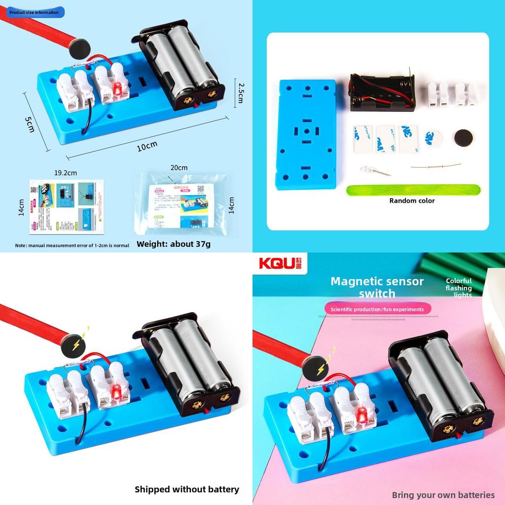 Physics Science Experiment Kit With Magnetic Induction Switch For Stem Education And Kids Handson Learning