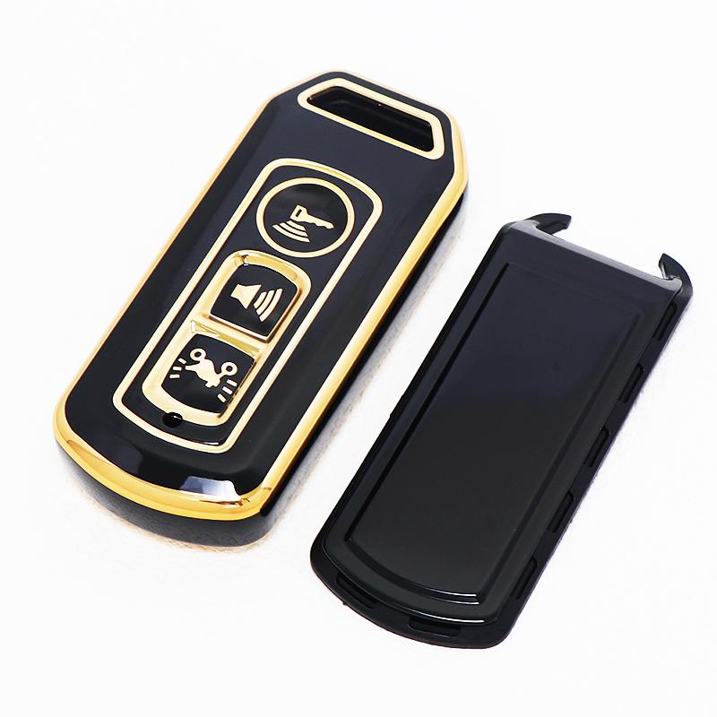 Keyless Shell For Honda X-ADV 750 SH150i SH300 150 PCX 125 SH125 JpADV150 Forza 250 350 TPU Car Remote Key Case Cover Fob
