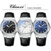 Chenxi Neu Luxury Business Mann Armbanduhr Wasserdicht Leucht Datum Uhr Für Männer Quarz Uhr Leder herren Uhren Reloj