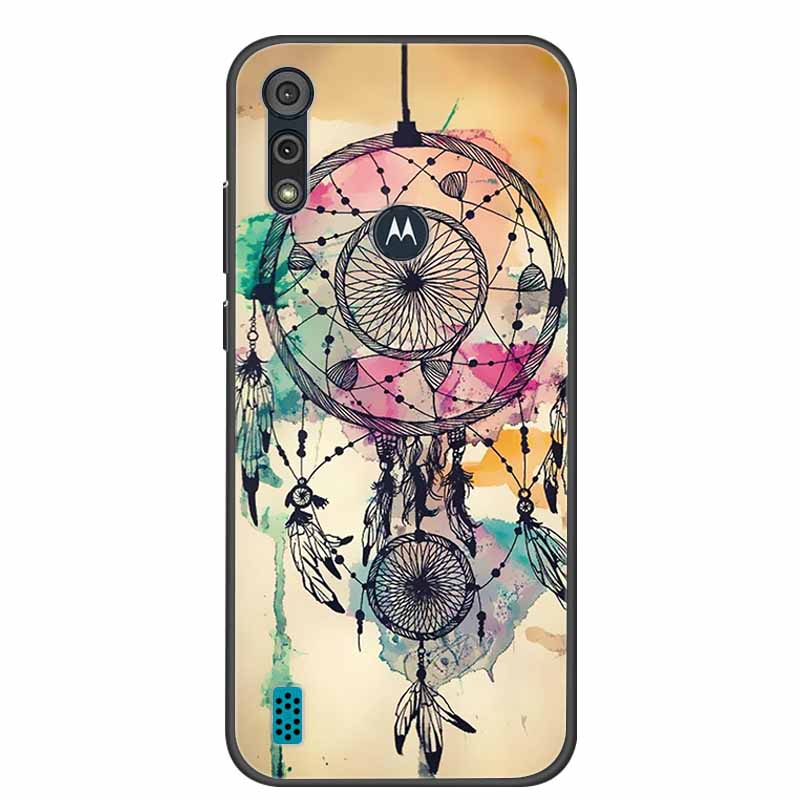 Phone Case for Motorola Moto E6i / E6s 2020 Shockproof Soft Silicone TPU Back Cover for Moto E6s 2020 E 6S 6i Cases Marble Print