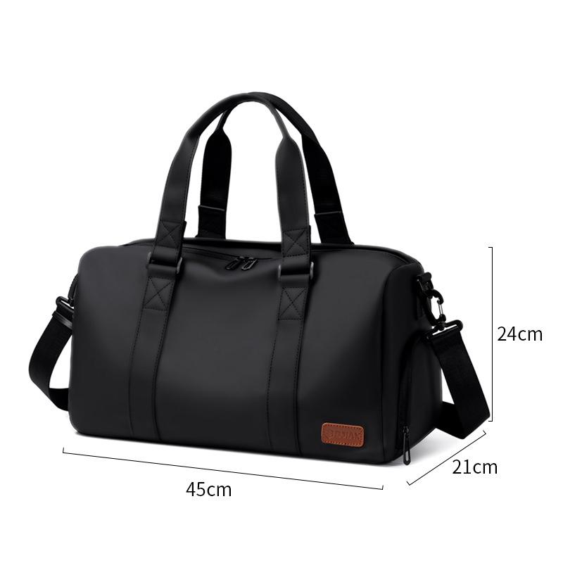 

Dry and wet separation portable travel bag men s fashion sports fitness bag shoulder messenger bag large capacity