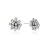 [Ost] More Flower Silver Earrings Ote122905Qww