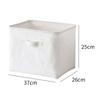 Cotton Linen Storage Bin With Waterwash And Multiuse Design For Home Organization