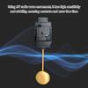 Japanese Precisions Automatic Timing Radio Controlled Pendulum Clock Movement for Living Room Bedroom and Workspaces