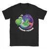 Unisex Womens The Super Marios Galaxy Movie Yoshi Soars T Shirt 100 Cotton Clothing Cool Short Sleeve Tees Plus Size TShirt