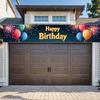 Fireworks Birthday Banner Vibrant Indoor Festive Birthday Balloon Engaging Festive Banner for Outdoor