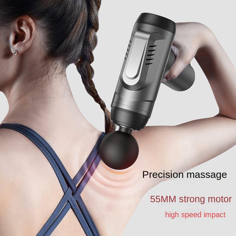 99 Level Muscle Message Gun Fascia Body Massager LED Bildschirm Wiederaufladbare Fascia Gun Mit 8 Massageköpfen Für Fitness Muskelmasse
