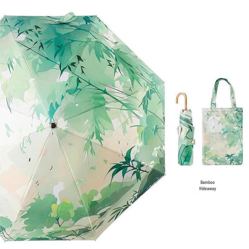 Трехстворчатый зонт PuLian с цифровой печатью