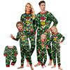 Print Cute Family Set Pajamas, Home Clothes, Family Set Long Sleeve Top Pants Set