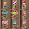 Baby Bedroom Baby Mobile With Plush Monkey Wind Chime For Crib Decor