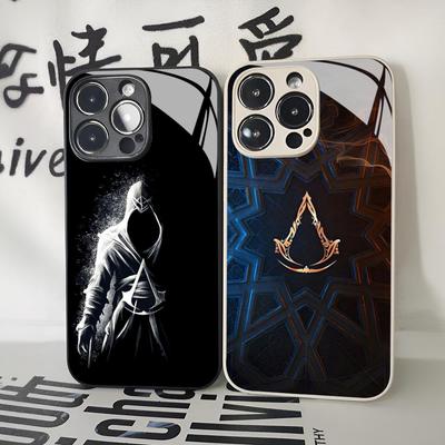 Coque de téléphone A-Assassins-s Game C-Creed pour Iphone 17 Air 16 15 14 12 11 13 Pro Max Mini Se Couverture en verre Puls
