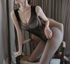 Sexy Underwear Sexy Hollow Mesh Stockings See-through Uniform Seductive Mesh Clothes