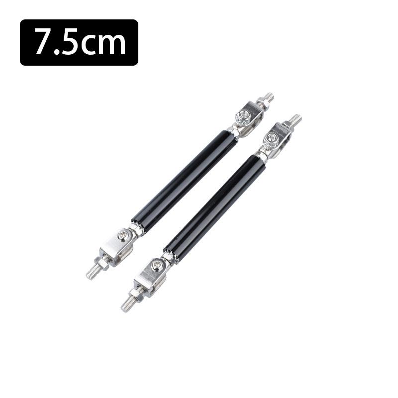 2X Universal Racing Ρυθμιζόμενο Σετ Μπάρα Στήριξης Διαχωριστή Χείλους Μπροστινού Πίσω Προφυλακτήρα Racing 75mm/100mm/150mm/200mm Στυλ Αυτοκινήτου Tunning