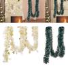 Christmas Twist Garland Sparkly 70.87 inch Xmas Garland Glittering for Ceiling Thanksgiving Holiday Christmas Tree Decor