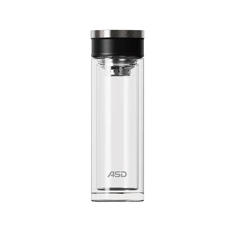 ASD Titanium Double Wall Glass Cup