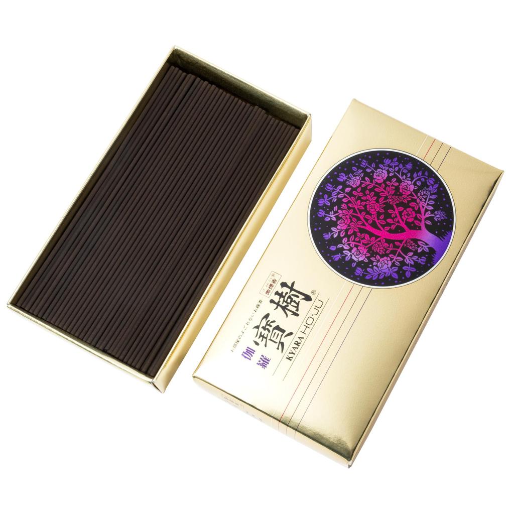 [Akazawa Asahi] Takaraju Serie Premium Räucherstäbchen, Authentisches buddhistisches Altar-Räucherwerk, Raucharm, Für den Innenbereich (Takaraju Kyara (Mittel))