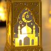 Ramadan Dekorationen Kerzenlampe 2026 Eid Mubarak HängeLaterne Muslimisches Geschenk Ornament Ramadan Mond und Sterne Nachtlicht