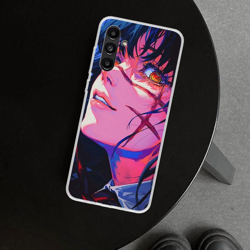 Chainsaw Mans Yoru War Devil Phone Case Cover for Samsung Galaxy A17 A16 A26 A36 A56 A57 A37 A15 A25 A35 A55 A14 A24 A34 A54 A13