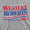 The Princess Bride Unisex Adult Westley Roberts For President As You Wish 2024 Heather Hoodie