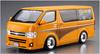 Aoshima Bunka Kyozai The Tuned Car Series 11 Toyota Hot Company TRH200V Hiace 2012 Plastic Model Kit Co., Ltd. 1/24 No.