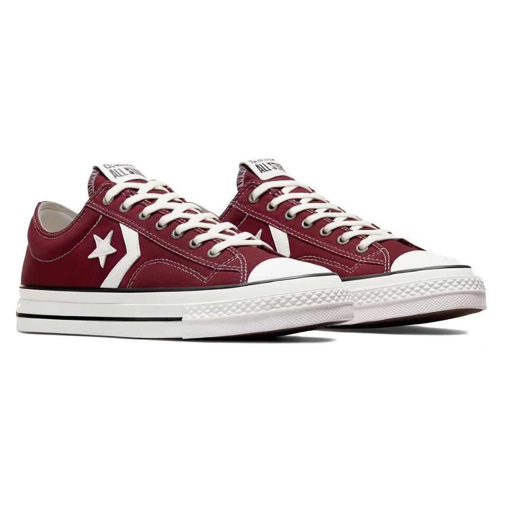 Converse Star Player 76 Low top Canvas Shoes Unisex Cherry Red A08116C