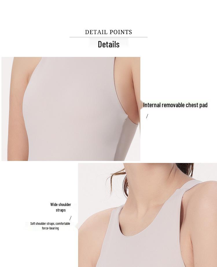 Women's Breathable Cross-Border Yoga Dress: Versatile for Tennis, Dance, and Running, with Anti-Exposure Design