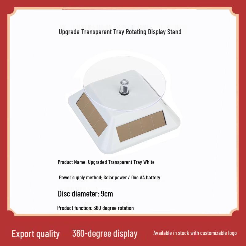 High-End Ceramic Turntable Jewelry Rack for Bracelet & Earrings Display
