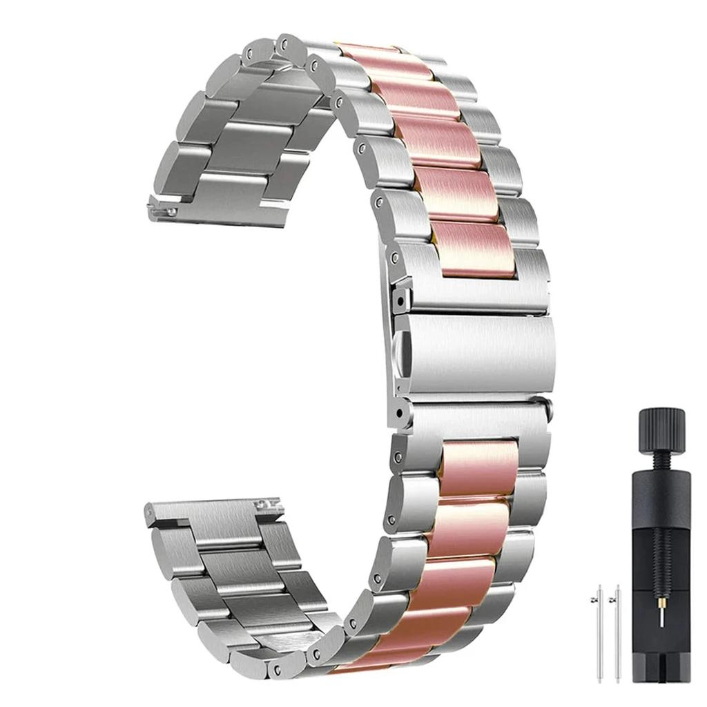Metal Strap for Samsung Galaxy Watch 7 5 4 40mm 44mm Stainless Steel Band For Samsung Watch 6 43mm 47mm Business Bracelet Correa
