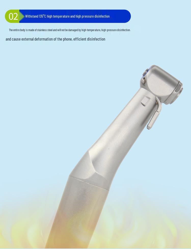 Jiaxi Fiberoptisches Dentalimplantat-Handstück, Winkelstück 20:1 Reduktion (Kompatibel mit Kavo, WH, Osstem, Yedent)