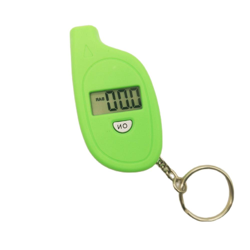 

Мини-портативный цифровой автомобильный тестер давления в шинах, мотоциклетный измеритель воздуха в шинах, ЖК-дисплей, инструмент для процессии 3-150 PSI, безопасность зелёный