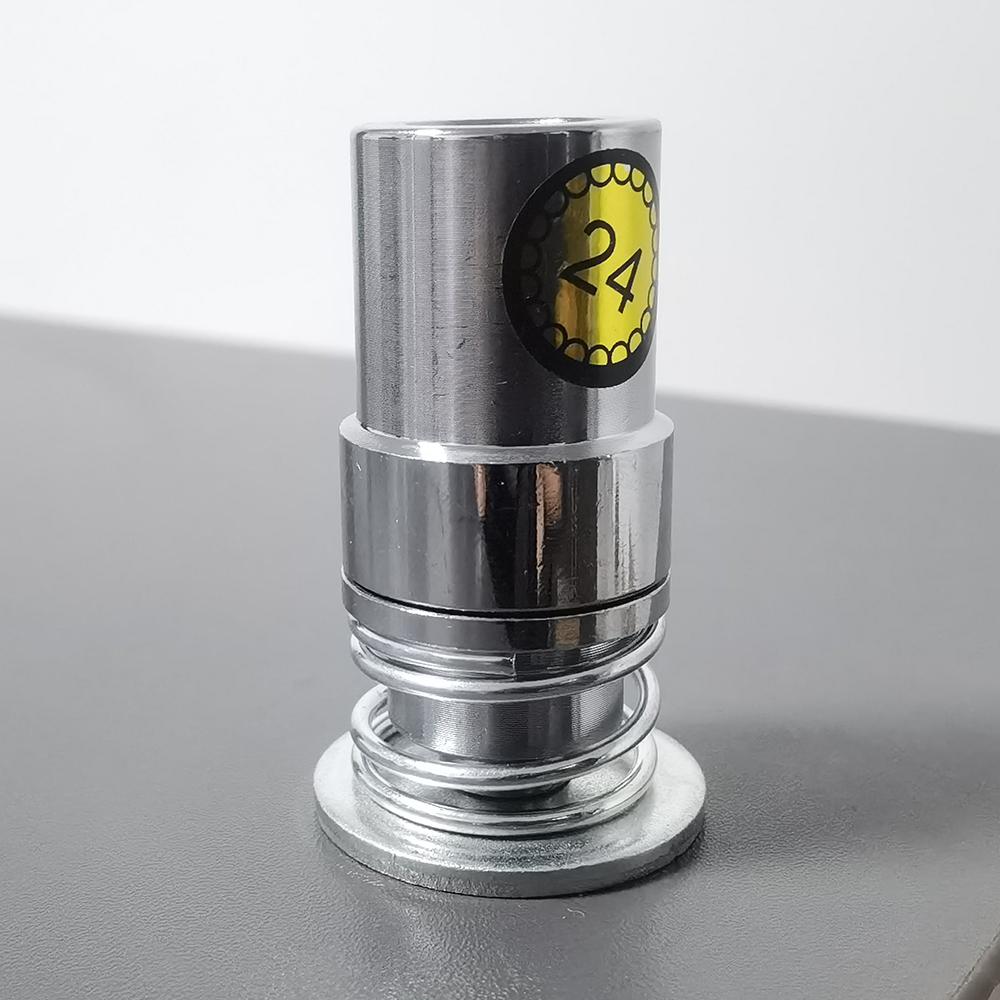 Herramienta de Montaje de Matrices de Prensado para Botones de Aluminio Cubiertos de Tela para Forma Redonda de Botón Accesorios de Costura 16L-44L