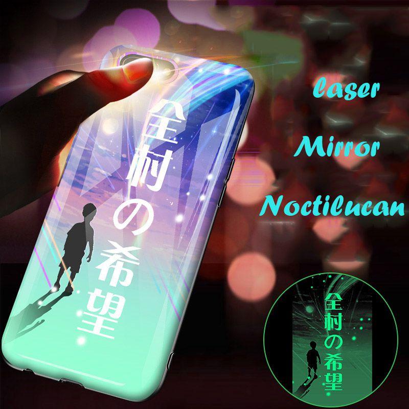 Tpu Creative Luminous Smartphone Shell Soft Phone Case Cover For Iphonex 7 8