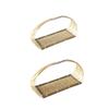 Bamboo Basket Serving Tray Rustic Food Biscuit Cookies Pastry Display for Kitchen