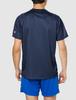 Table Tennis Game Short JTTA Size M Shirt, Sleeve, U-Neck, Unisex, Moisture-Wicking, Quick-Drying, Certified, 82JAA111, Navy,