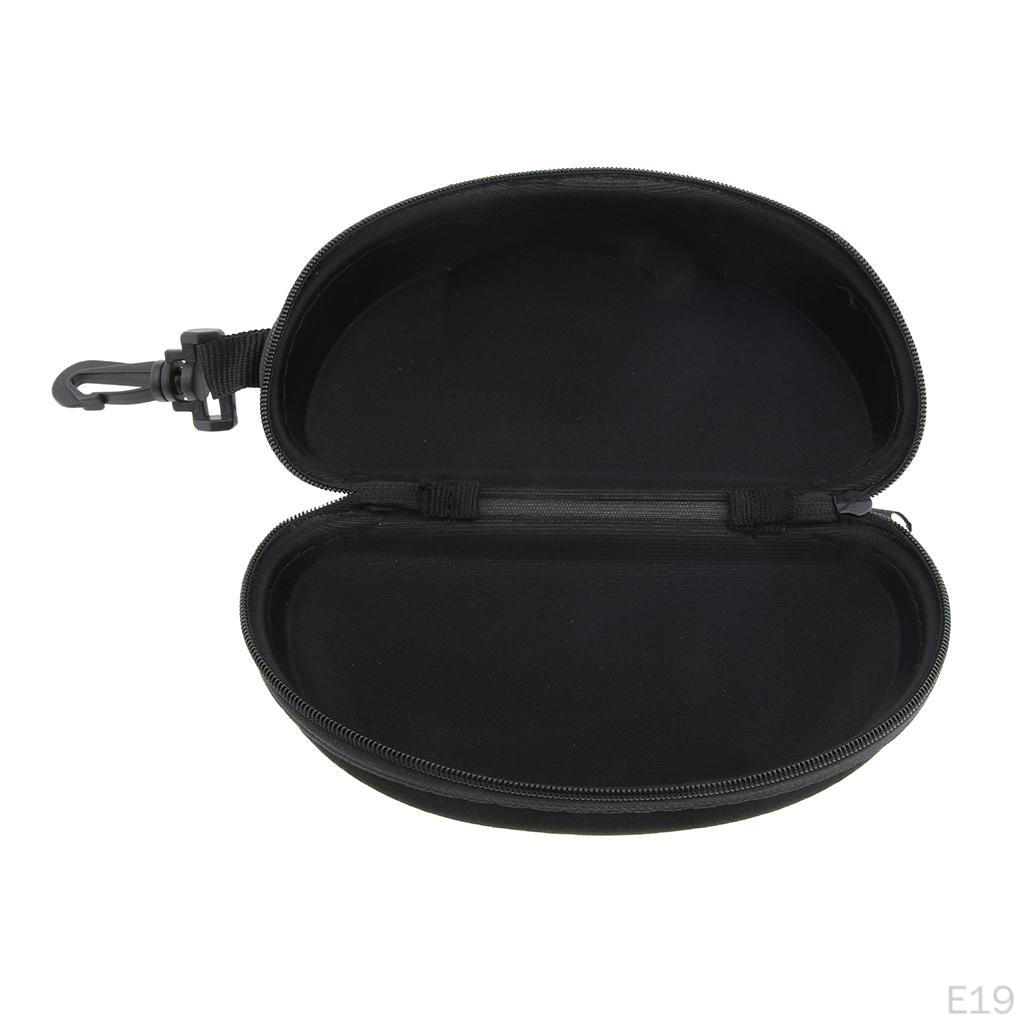 2 EVA Glasses Cases with Hanging Hook for Sports Sunglasses Eyeglasses