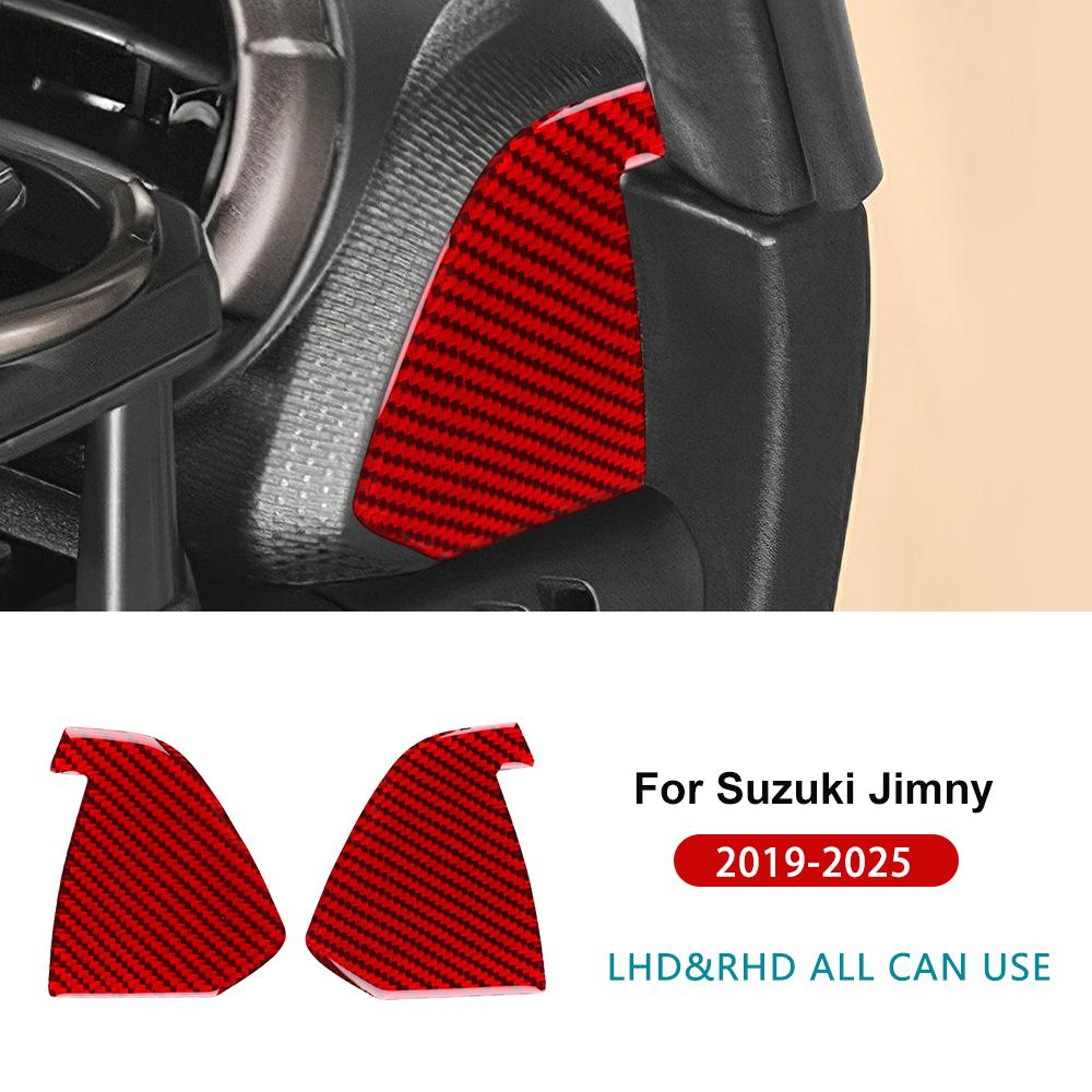 

Real Soft Carbon Fiber Sticker For Suzuki Jimny JB74 JB64 2019 2020 2025 2025 2025 2025 2025 Car Center Console Side Trim Panel