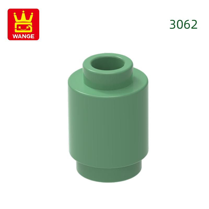 Non-Toxic 357Pcs/Lot 3062 1X1 Cylindrical Block Moc Color Parts Compatible With Circular Column Brick Children Toy Assembly Gift Box