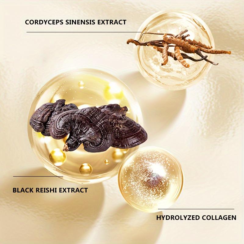 Cordyceps Concealer Glossy Ganoderma Fade Fine Lines Lady Face Cream Brightening Smoothing Makeup Foundation Cream Autumn Winter