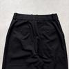 Used a544 Uniqlo Tuck Wide Pants Black M Slacks One-Tuck Black