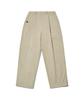 WANGGWAN Nda90 Wide Fit Brushed Nylon Pants (Beige)
