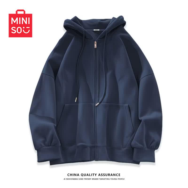 MINISO Women's Loose Fit Hooded Sweatshirt