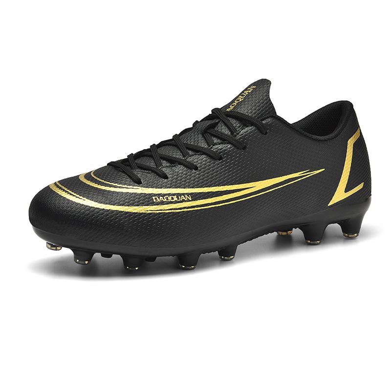 

Mens Football Shoes Brand-New Hot Selling Low Cut Anti Slip FG/TF Football Shoes Ventilated Soccer Shoes for Match for Man 32