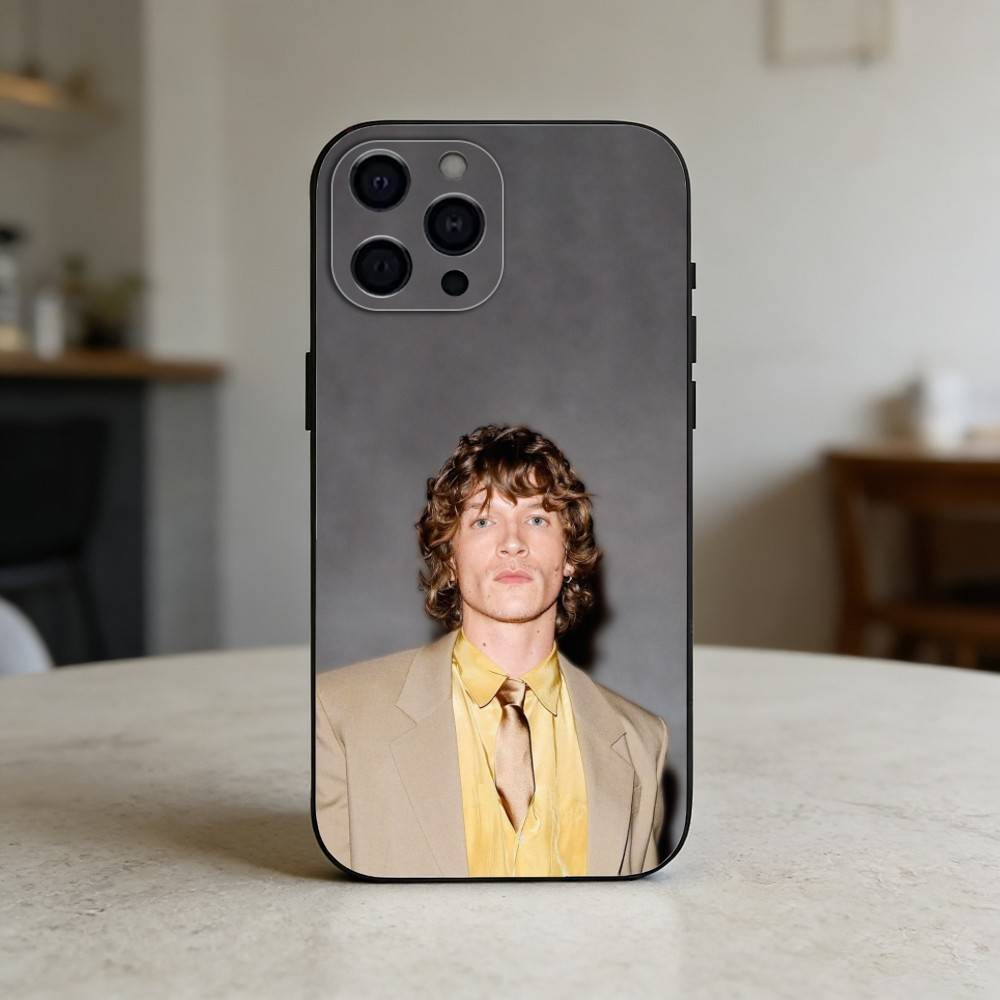 C-charismatic connor storrie Phone Case For iPhone 17,16,15,14,13,12,11 Plus,Pro Max,SE4Soft Silicone Black Cover
