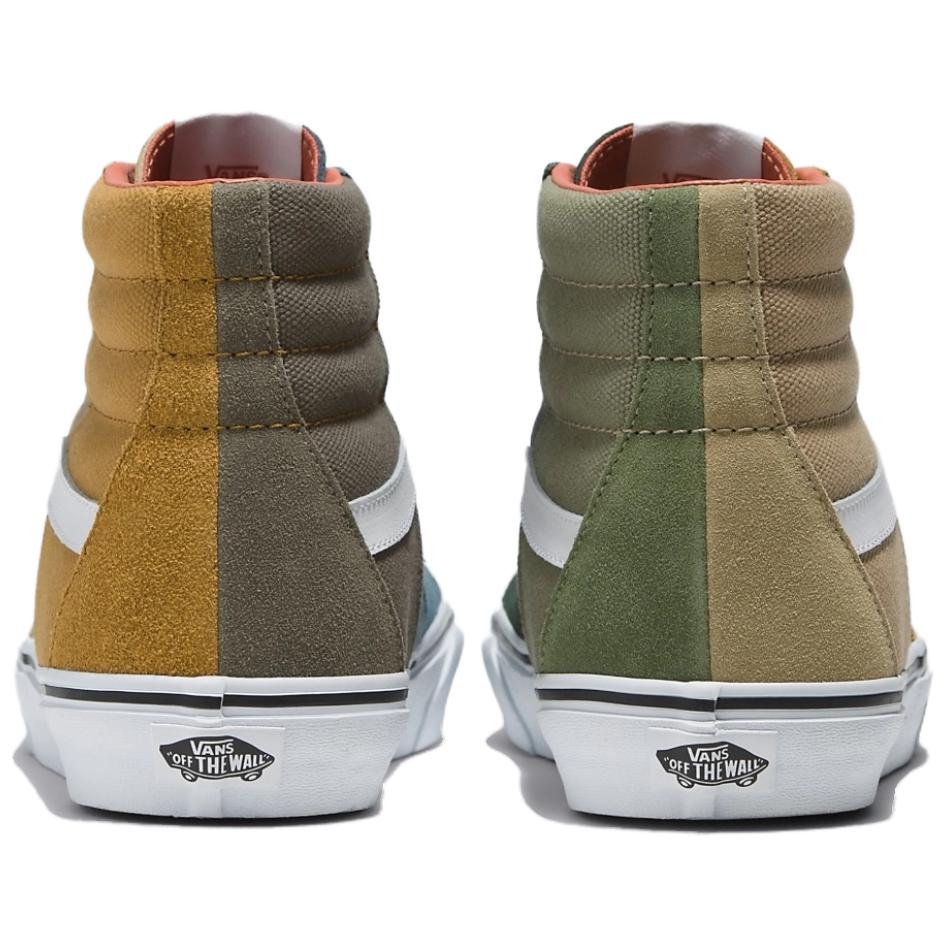 New Vans Sk8 Hi Split Duck Canvas 'Beige Gold' VN0009QN448