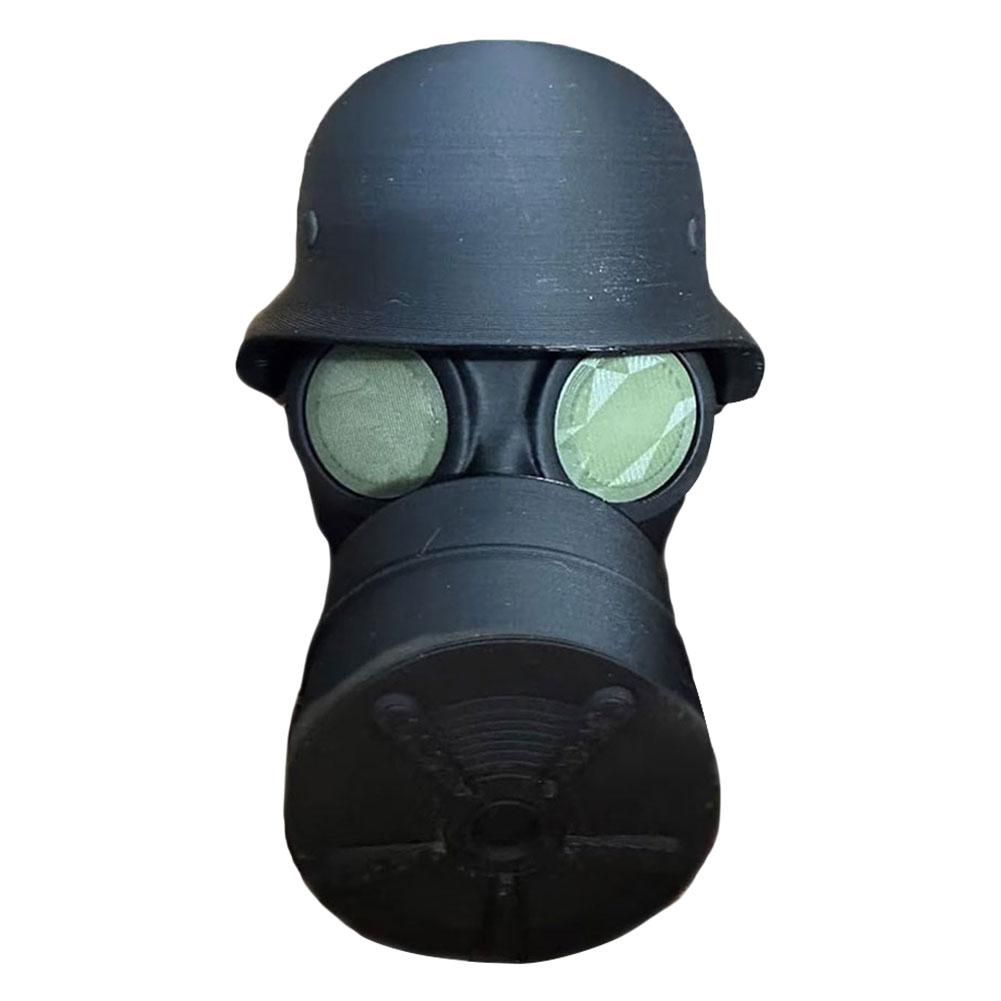 Lustige Gasmasken-Abdeckkappe für Anhängerkupplung Anhängerkupplungsabdeckung Anhängerkupplungsschutz Kappe zum Schutz des Empfängerrohrs vor Rost