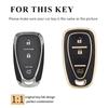 2 3 Button Car Key Cover Case For Chevrolet Onix Equino Orlando Cruze Spark Sonic Camaro Volt Bolt Trax Malibu Blazer Traverse