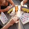 Faltbarer Tischständer für Spielkarten, 3-lagiger Kartenhalter für Poker- & Uno-Spiele, Langlebige Aufbewahrungslösung für Kartensammler
