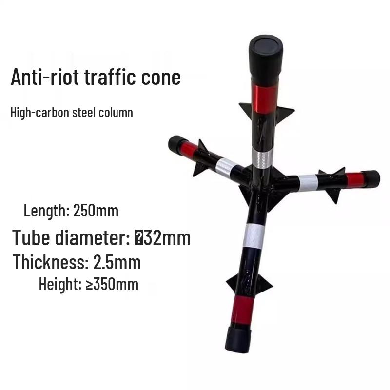 Jungle Fox Anti-Riot Spiked Reflective Traffic Blocker