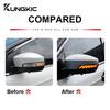 2Pcs Dynamic Turn Signal LED Rearview Mirror Streamer Light For Ford Ecosport 2013 2014 2015 2016 2017 2018