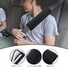 SANJAOYEE Seat Belt Cover Set of 2 Black Seat Belt Stopper Car Accessories Easy